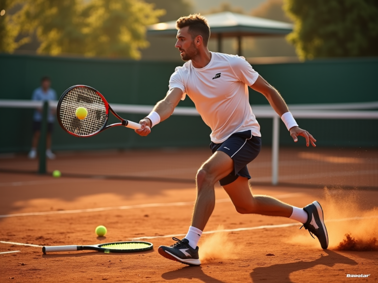 action-tennis-player-golden-hour-clay-court