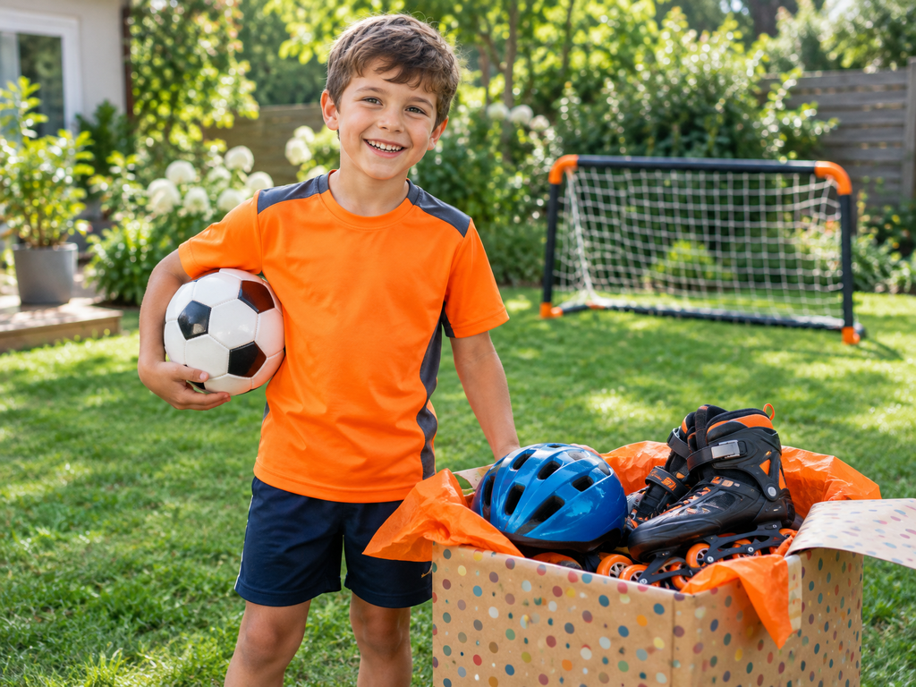Cadeau garçon 8 ans sportif : idées pour un petit sportif
