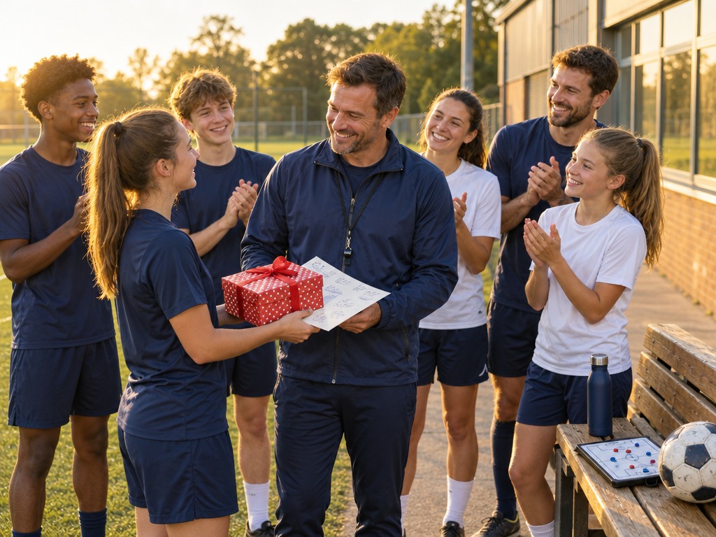 Cadeau pour coach sportif : idées pour remercier un entraîneur